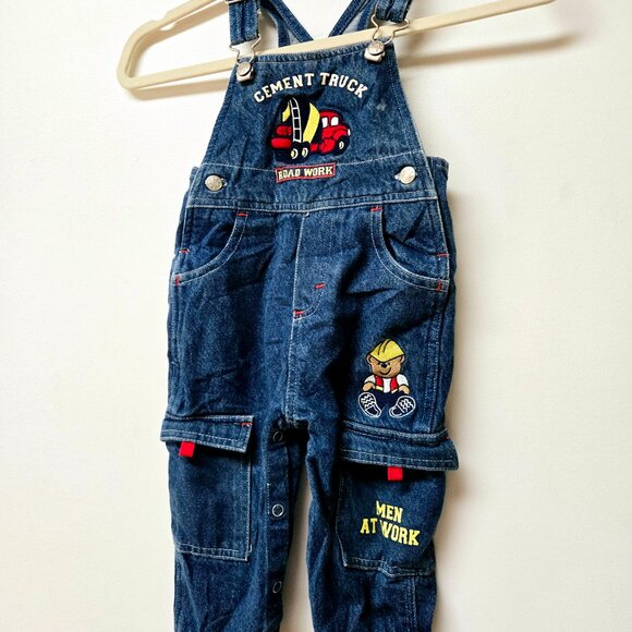 3 For 25🥳❤️ Vintage Kindergear Denim Overalls – Size 18 Months - Picture 3 of 8